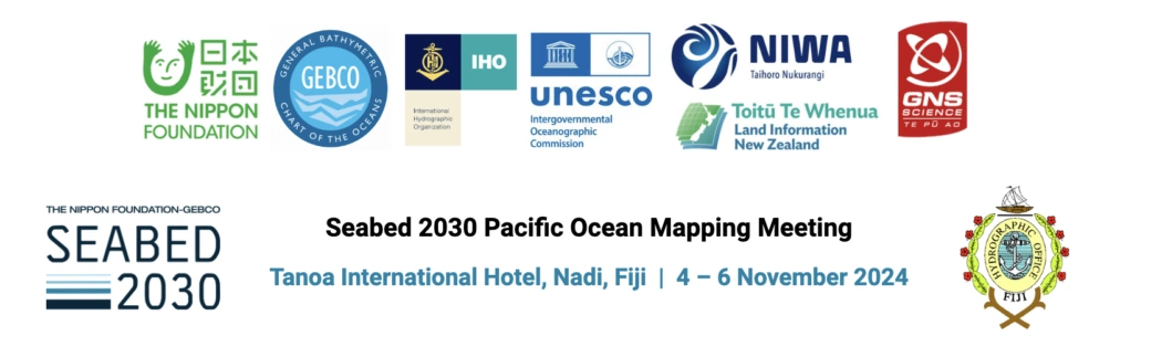 Seabed 2030 6th Pacific Ocean Mapping Meeting